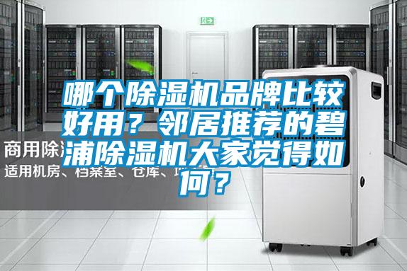 哪个麻豆视频黄网站品牌比较好用？邻居推荐的碧浦麻豆视频黄网站大家觉得如何？