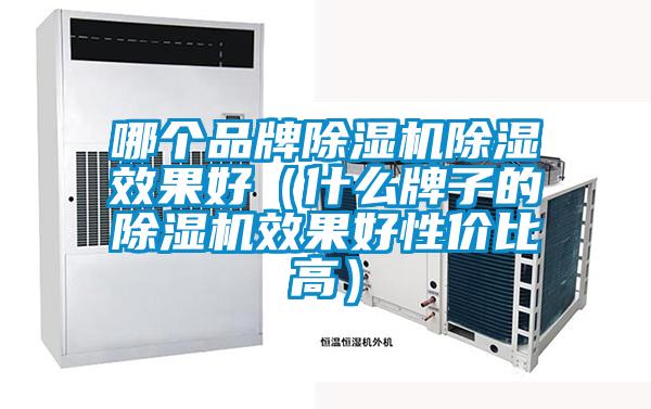 哪个品牌麻豆视频黄网站除湿效果好（什么牌子的麻豆视频黄网站效果好性价比高）
