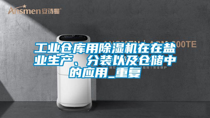 工业仓库用麻豆视频黄网站在在盐业生产、分装以及仓储中的应用_重复