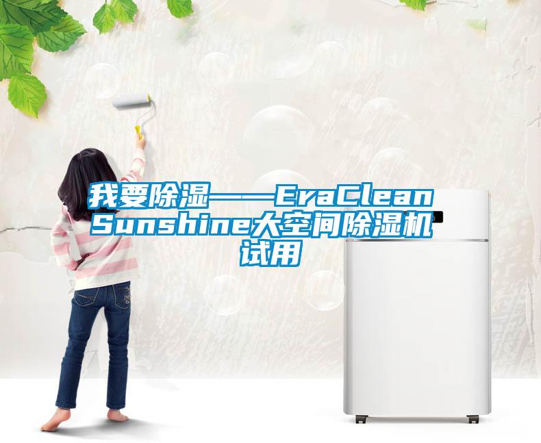 我要除湿——EraClean Sunshine大空间麻豆视频黄网站 试用