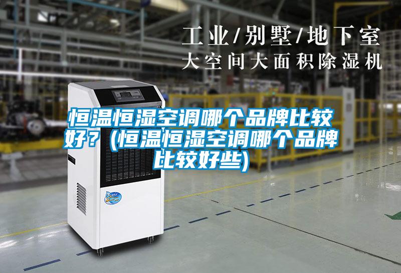 恒温恒湿空调哪个品牌比较好？(恒温恒湿空调哪个品牌比较好些)