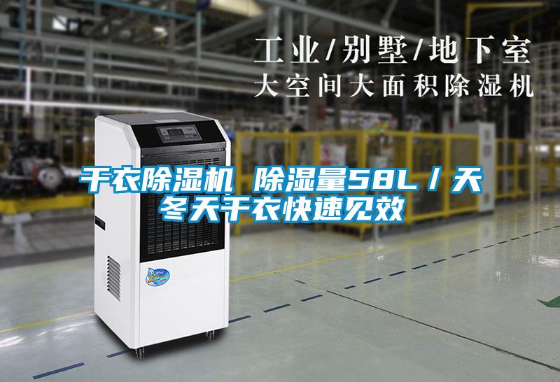 干衣麻豆视频黄网站 除湿量58L／天冬天干衣快速见效