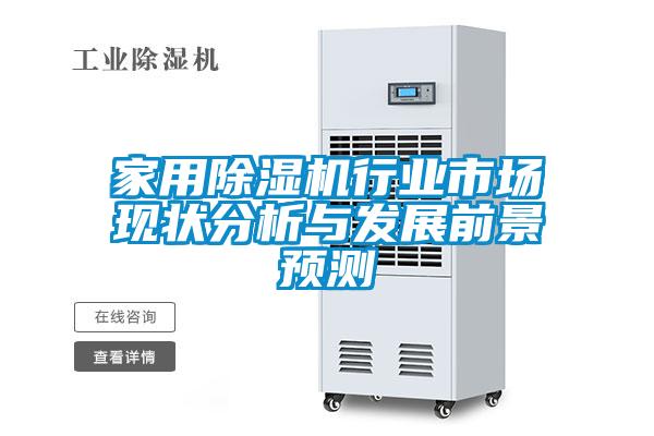 家用麻豆视频黄网站行业市场现状分析与发展前景预测