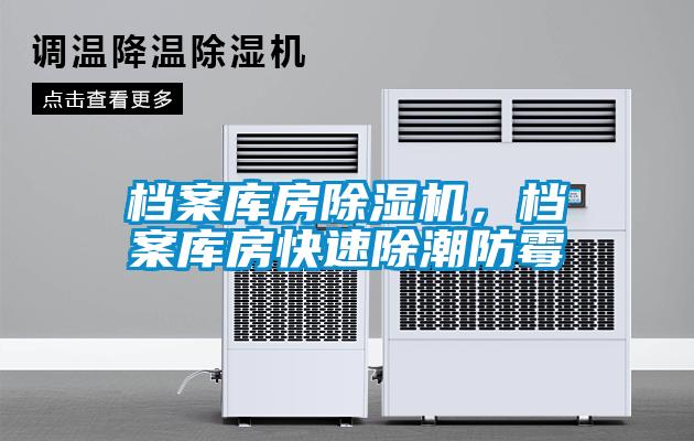 档案库房麻豆视频黄网站，档案库房快速除潮防霉