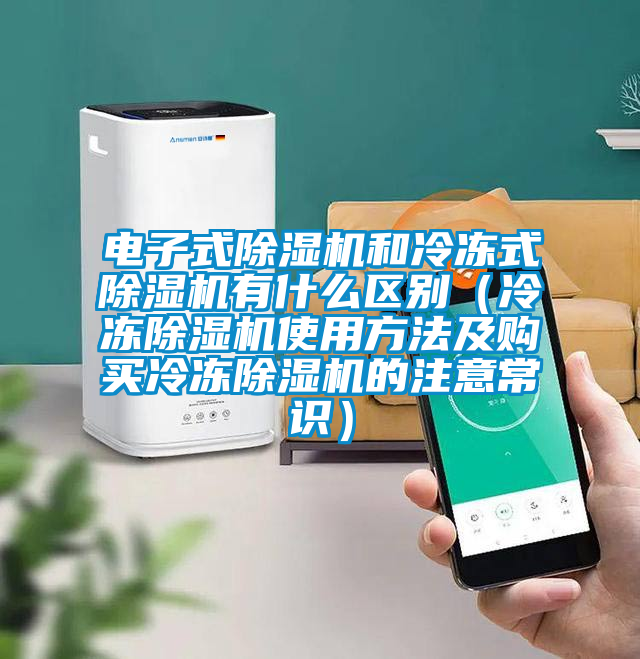 电子式麻豆视频黄网站和冷冻式麻豆视频黄网站有什么区别（冷冻麻豆视频黄网站使用方法及购买冷冻麻豆视频黄网站的注意常识）