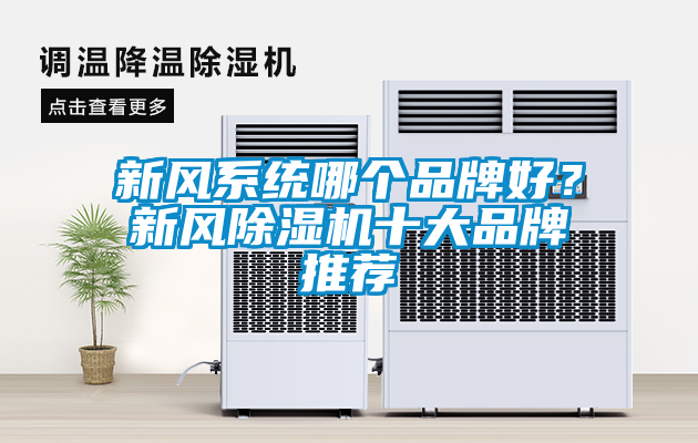 新风系统哪个品牌好？新风麻豆视频黄网站十大品牌推荐