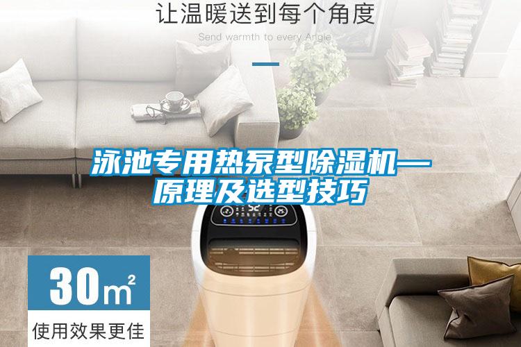 泳池专用热泵型麻豆视频黄网站—原理及选型技巧
