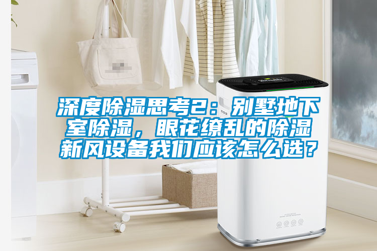 深度除湿思考2：别墅地下室除湿，眼花缭乱的除湿新风设备麻豆APP官网应该怎么选？