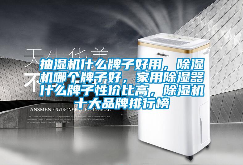 抽湿机什么牌子好用，麻豆视频黄网站哪个牌子好，家用除湿器什么牌子性价比高，麻豆视频黄网站十大品牌排行榜