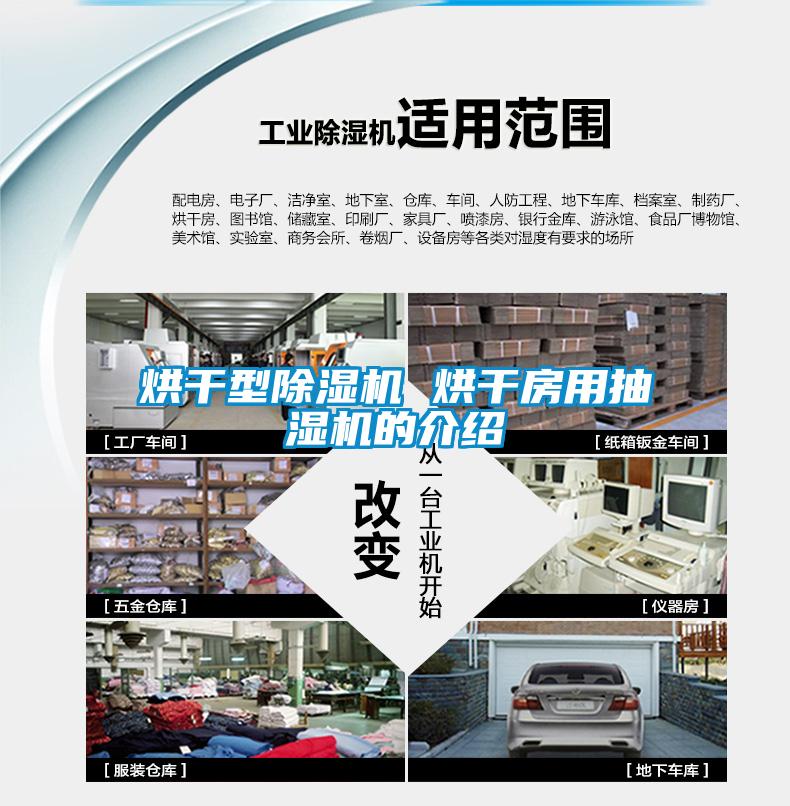 烘干型麻豆视频黄网站 烘干房用抽湿机的介绍