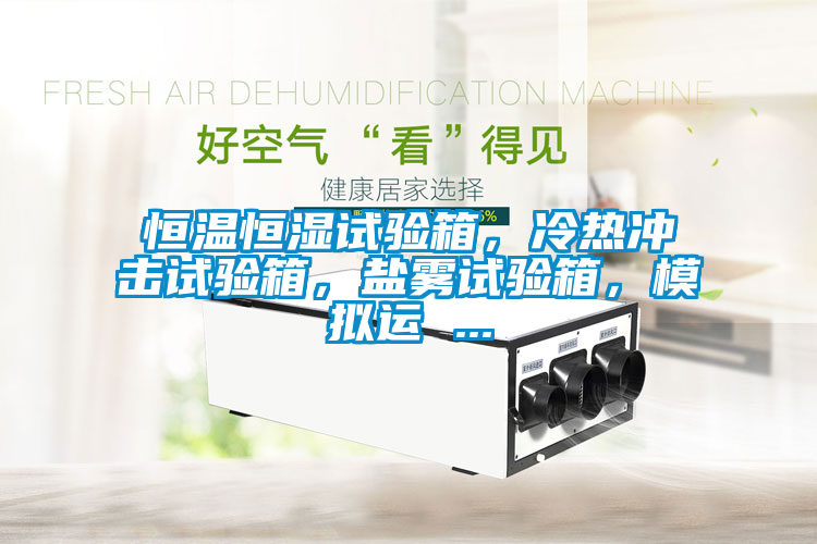 恒温恒湿试验箱，冷热冲击试验箱，盐雾试验箱，模拟运 ...