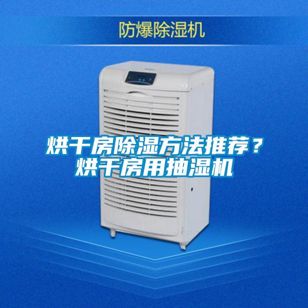 烘干房除湿方法推荐？烘干房用抽湿机