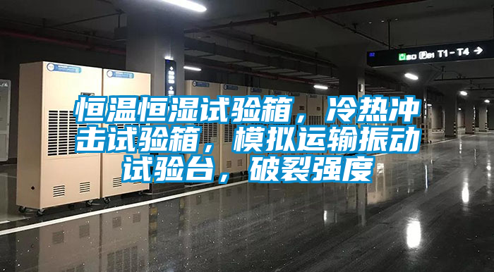 恒温恒湿试验箱，冷热冲击试验箱，模拟运输振动试验台，破裂强度