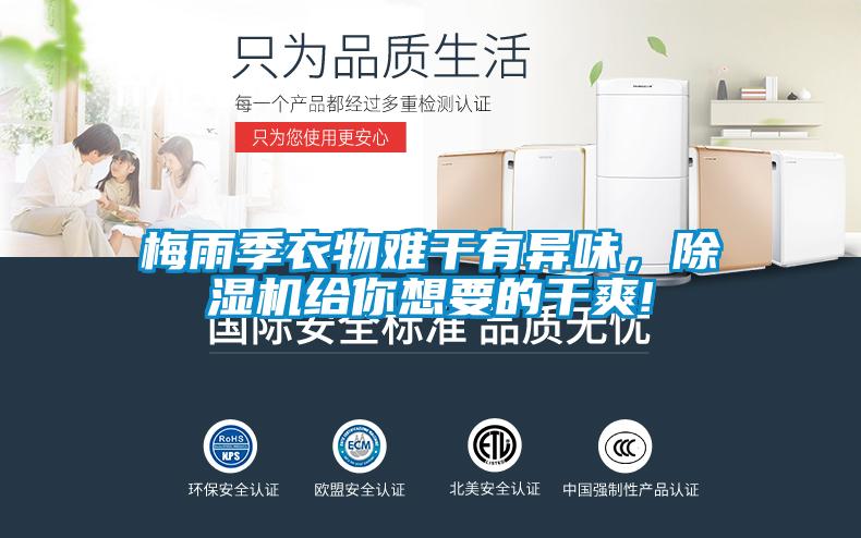 梅雨季衣物难干有异味，麻豆视频黄网站给你想要的干爽!