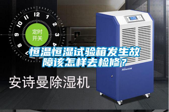 恒温恒湿试验箱发生故障该怎样去检修？