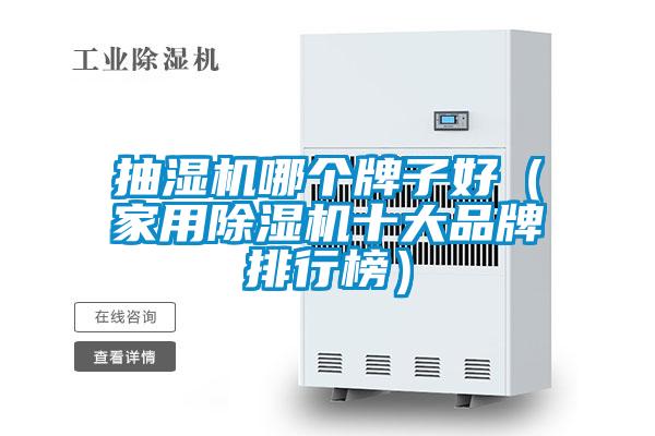 抽湿机哪个牌子好（家用麻豆视频黄网站十大品牌排行榜）
