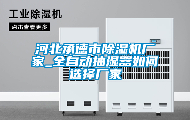 河北承德市麻豆视频黄网站厂家_全自动抽湿器如何选择厂家