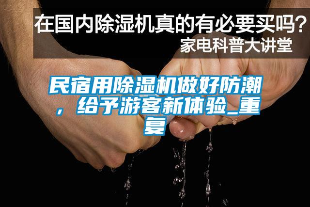民宿用麻豆视频黄网站做好防潮，给予游客新体验_重复