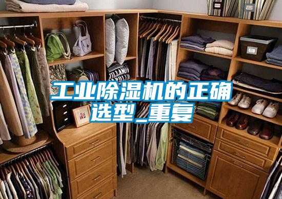 工业麻豆视频黄网站的正确选型_重复