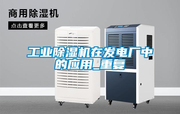 工业麻豆视频黄网站在发电厂中的应用_重复
