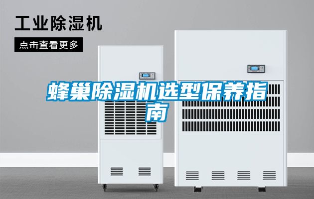 蜂巢麻豆视频黄网站选型保养指南