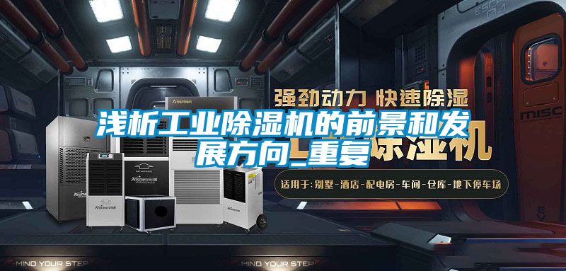 浅析工业麻豆视频黄网站的前景和发展方向_重复
