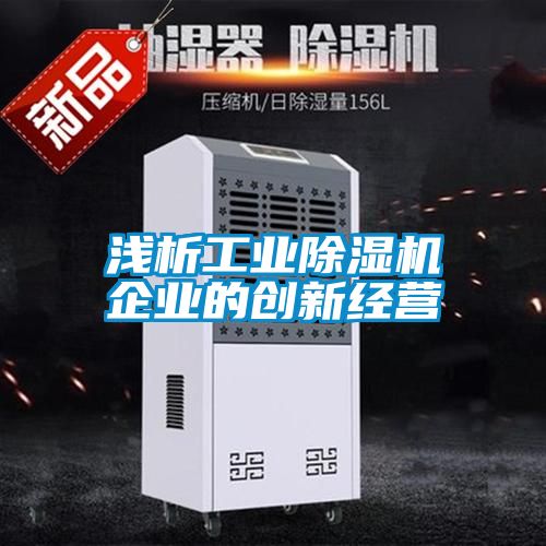 浅析工业麻豆视频黄网站企业的创新经营