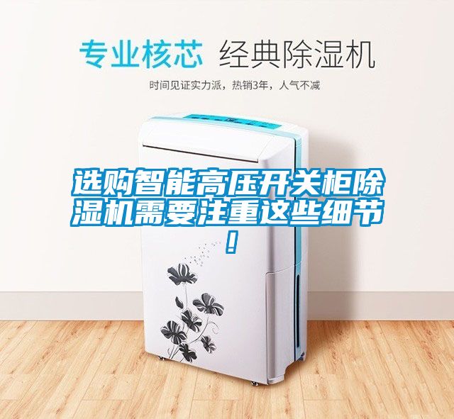 选购智能高压开关柜麻豆视频黄网站需要注重这些细节！