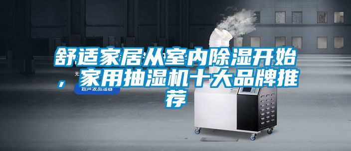 舒适家居从室内除湿开始，家用抽湿机十大品牌推荐