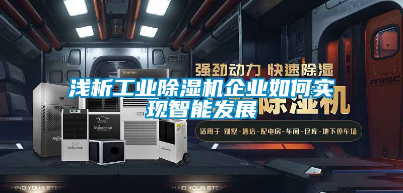 浅析工业麻豆视频黄网站企业如何实现智能发展
