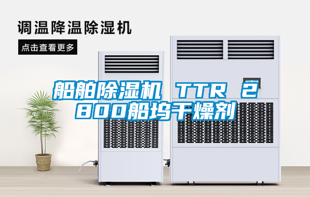 船舶麻豆视频黄网站 TTR 2800船坞干燥剂