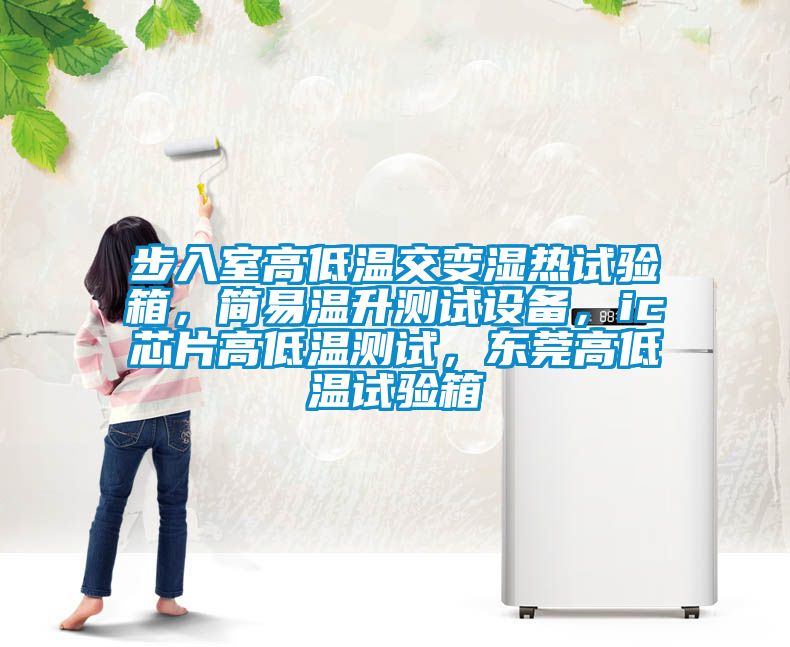 步入室高低温交变湿热试验箱，简易温升测试设备，ic芯片高低温测试，东莞高低温试验箱
