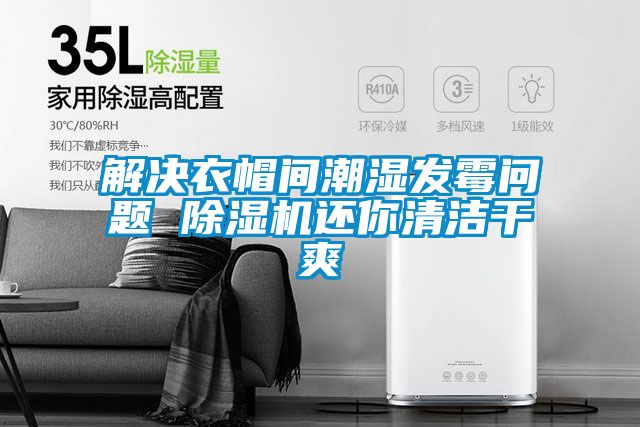 解决衣帽间潮湿发霉问题 麻豆视频黄网站还你清洁干爽