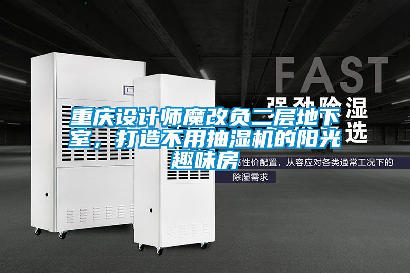 重庆设计师魔改负二层地下室，打造不用抽湿机的阳光趣味房
