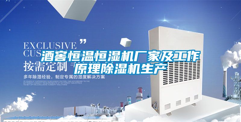 酒窖恒温恒湿机厂家及工作原理麻豆视频黄网站生产