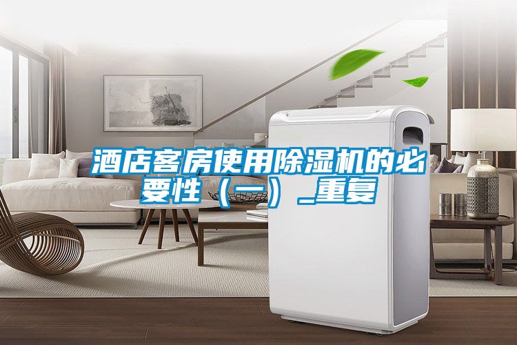 酒店客房使用麻豆视频黄网站的必要性（一）_重复