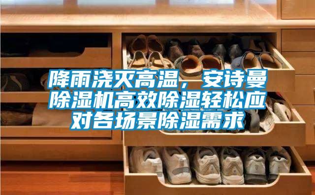 降雨浇灭高温，麻豆APP官网麻豆视频黄网站高效除湿轻松应对各场景除湿需求