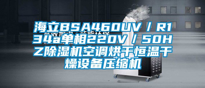 海立BSA460UV／R134a单相220V／50HZ麻豆视频黄网站空调烘干恒温干燥设备压缩机