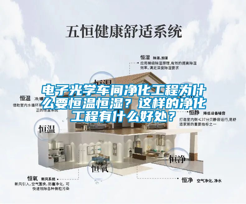 电子光学车间净化工程为什么要恒温恒湿？这样的净化工程有什么好处？
