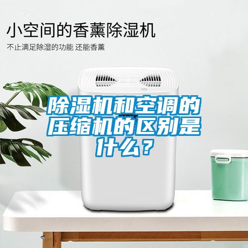 麻豆视频黄网站和空调的压缩机的区别是什么？