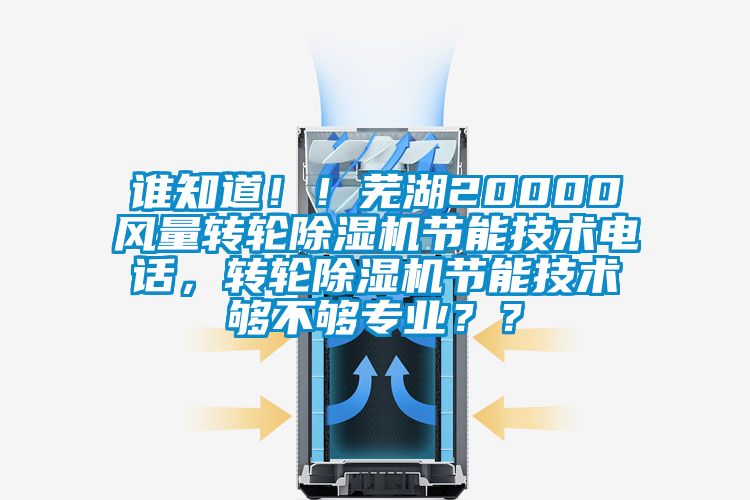 谁知道！！芜湖20000风量转轮麻豆视频黄网站节能技术电话，转轮麻豆视频黄网站节能技术够不够专业？？