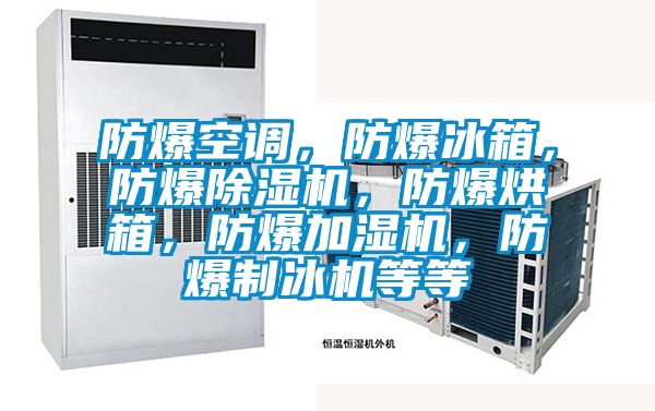防爆空调，防爆冰箱，防爆麻豆视频黄网站，防爆烘箱，防爆加湿机，防爆制冰机等等