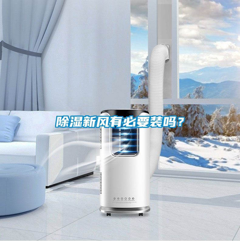 除湿新风有必要装吗？