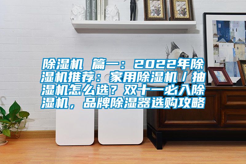麻豆视频黄网站 篇一：2022年麻豆视频黄网站推荐：家用麻豆视频黄网站／抽湿机怎么选？双十一必入麻豆视频黄网站，品牌除湿器选购攻略