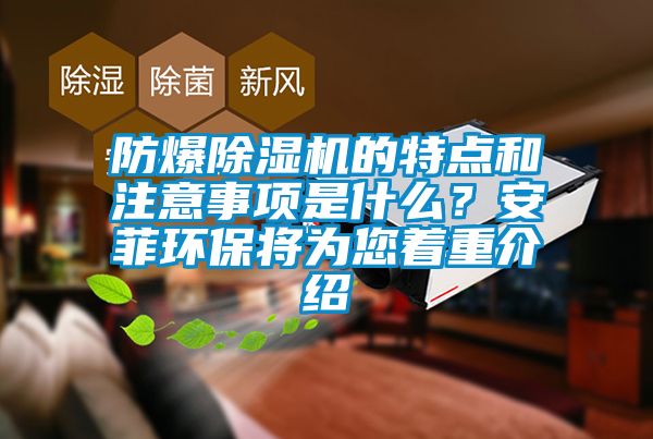 防爆麻豆视频黄网站的特点和注意事项是什么？安菲环保将为您着重介绍
