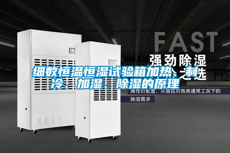 细数恒温恒湿试验箱加热、制冷、加湿、除湿的原理