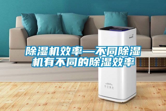 麻豆视频黄网站效率—不同麻豆视频黄网站有不同的除湿效率