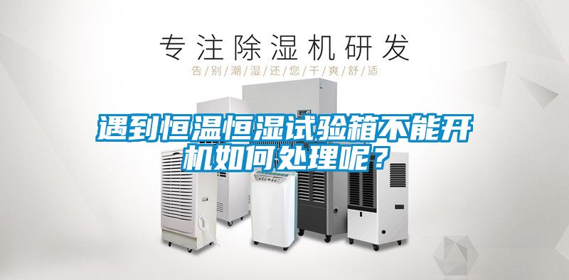 遇到恒温恒湿试验箱不能开机如何处理呢？