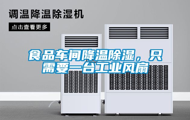 食品车间降温除湿，只需要一台工业风扇