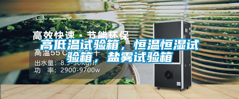 高低温试验箱，恒温恒湿试验箱，盐雾试验箱